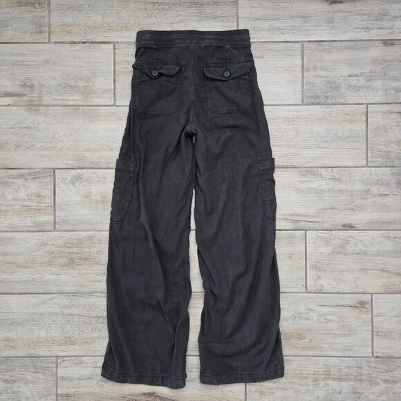 American Eagle Dream Drape Baggy Wide Leg Pants Women's Cargo Draping Street 000 - Picture 2 of 7